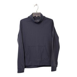 Under Armour Cold Gear Mock Turtleneck Sweatshirt With Front Pocket Size L